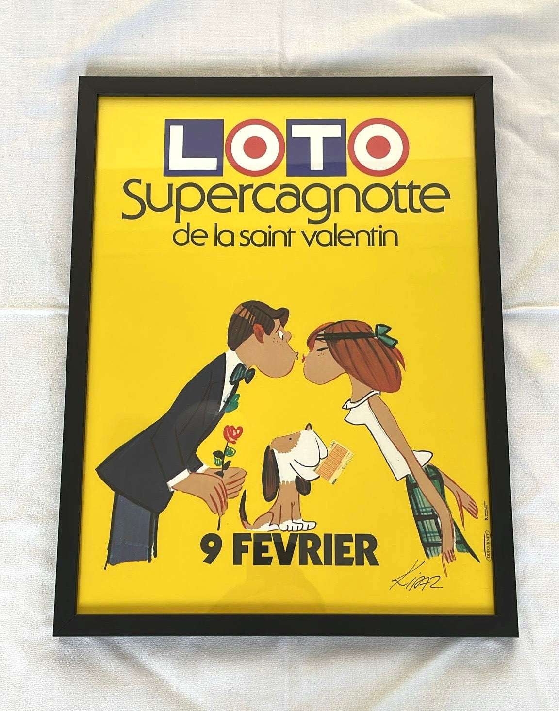 Plakat indrammet