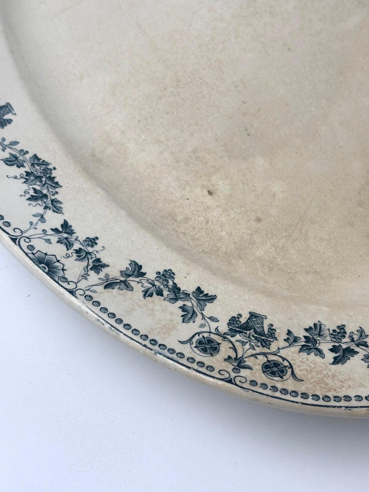 Badonviller Oval tray