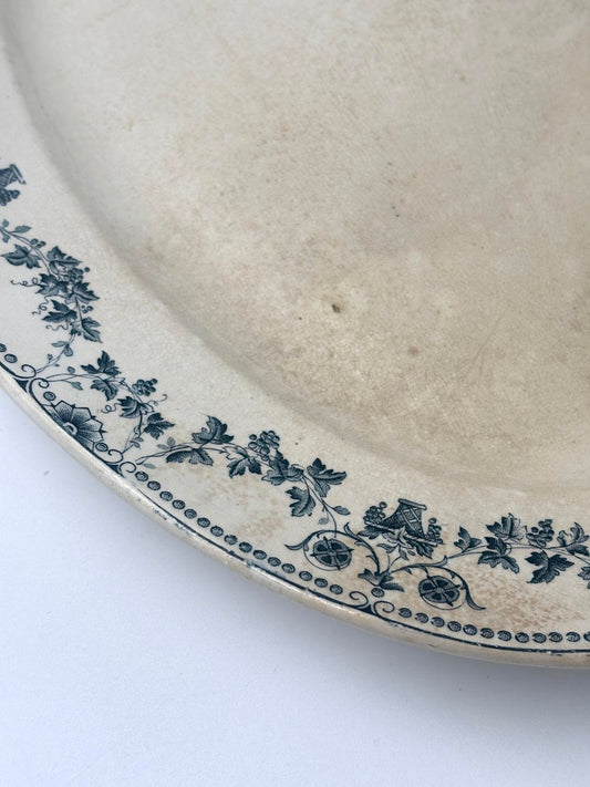 Badonviller Oval tray