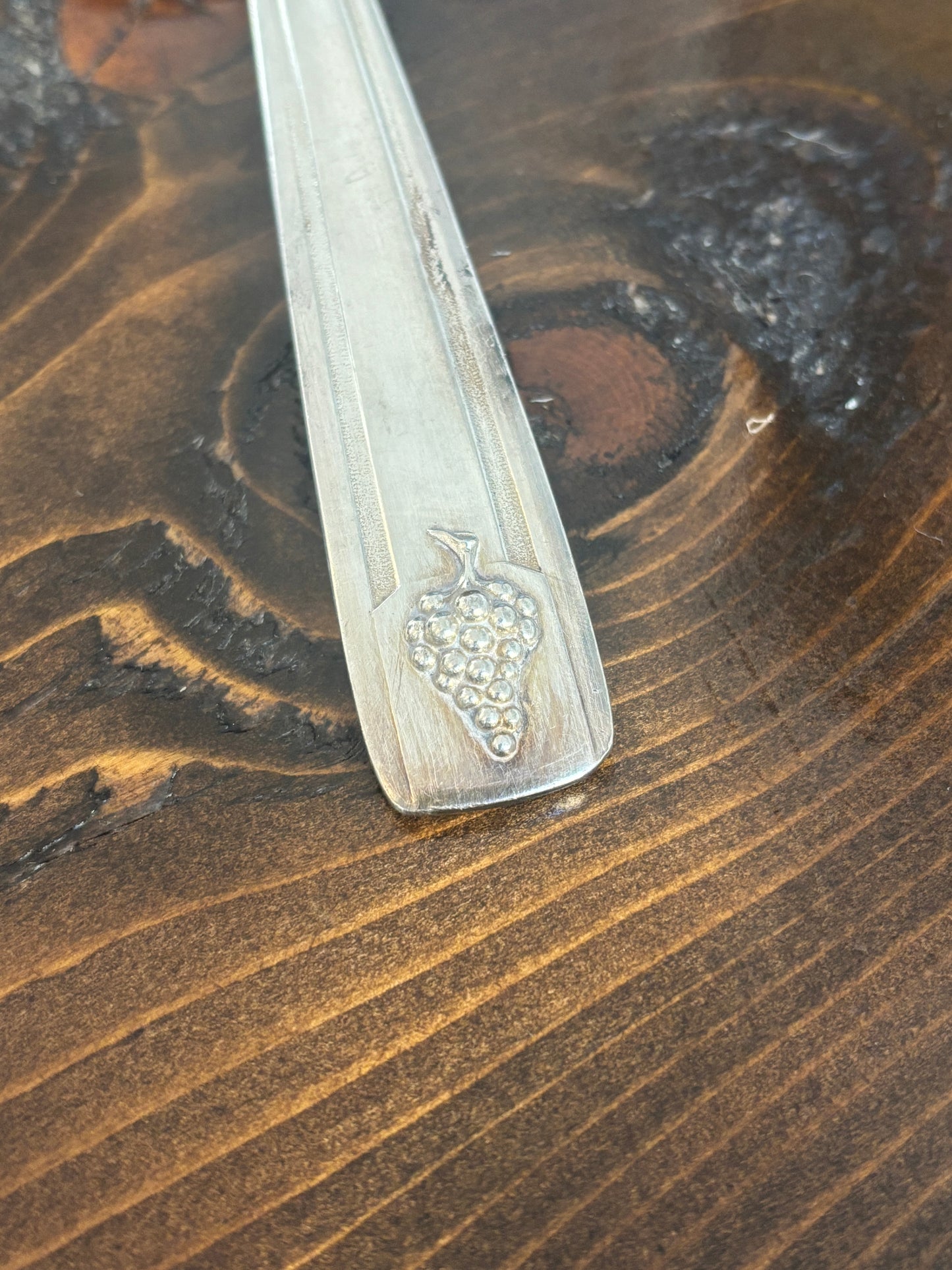 Cake server, silver plated