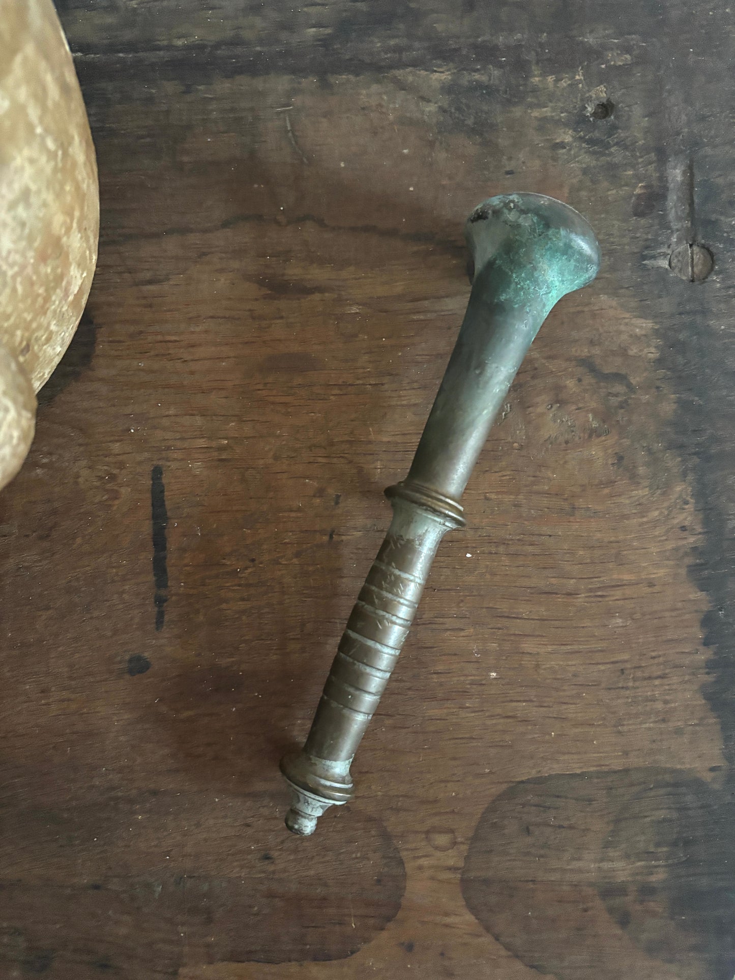 Mortar in stone