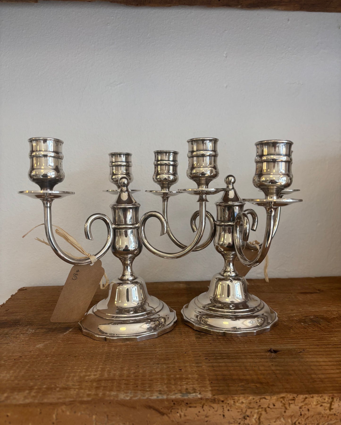 3-arm candle holder