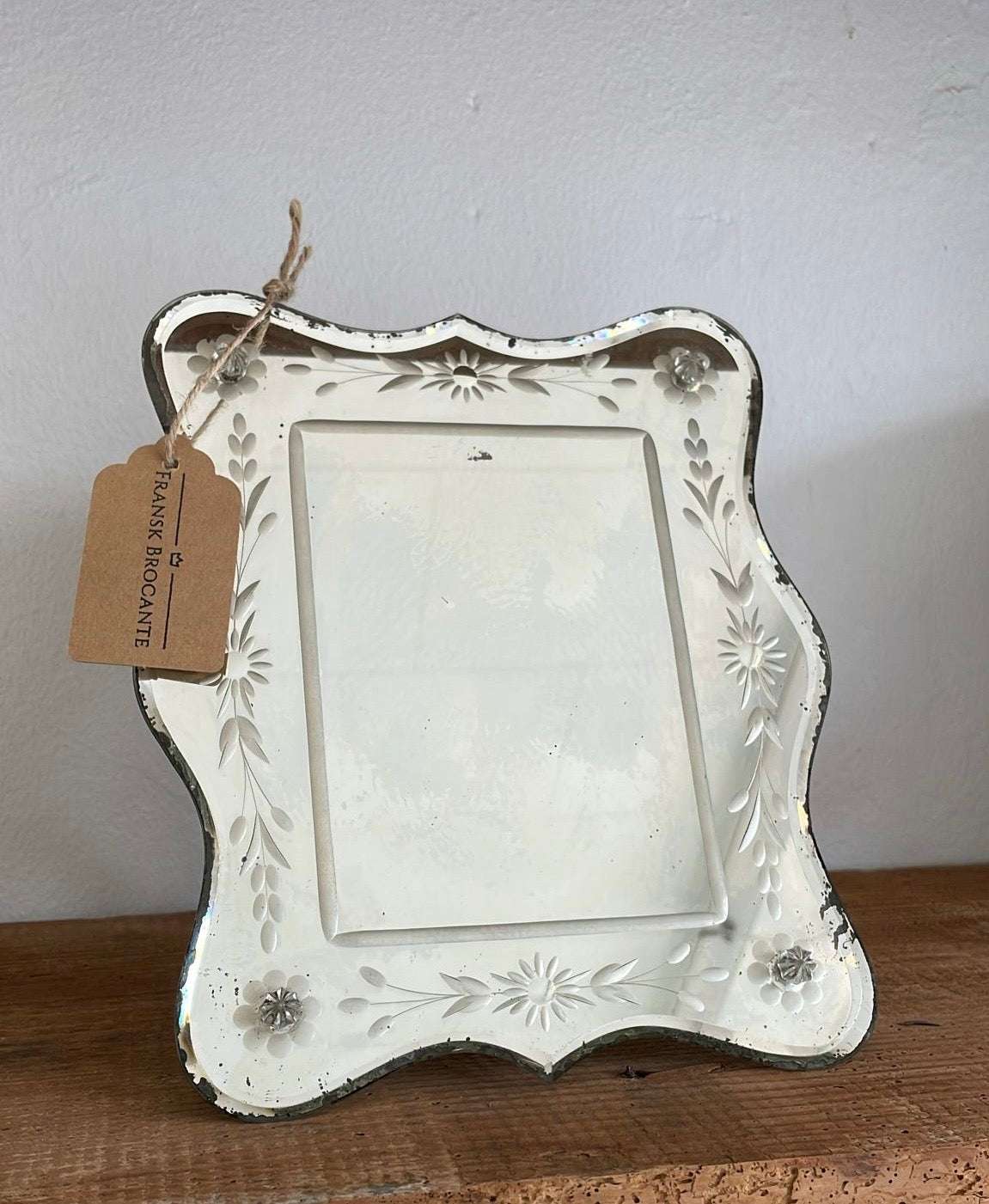 Venetian table mirror