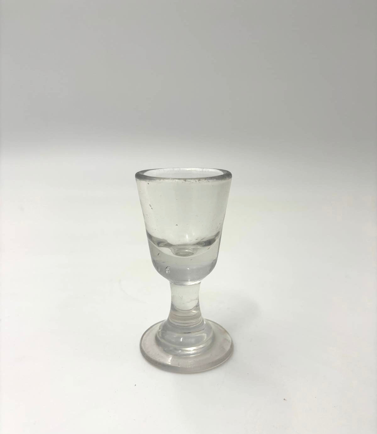 Absinthe glass made of thick glass