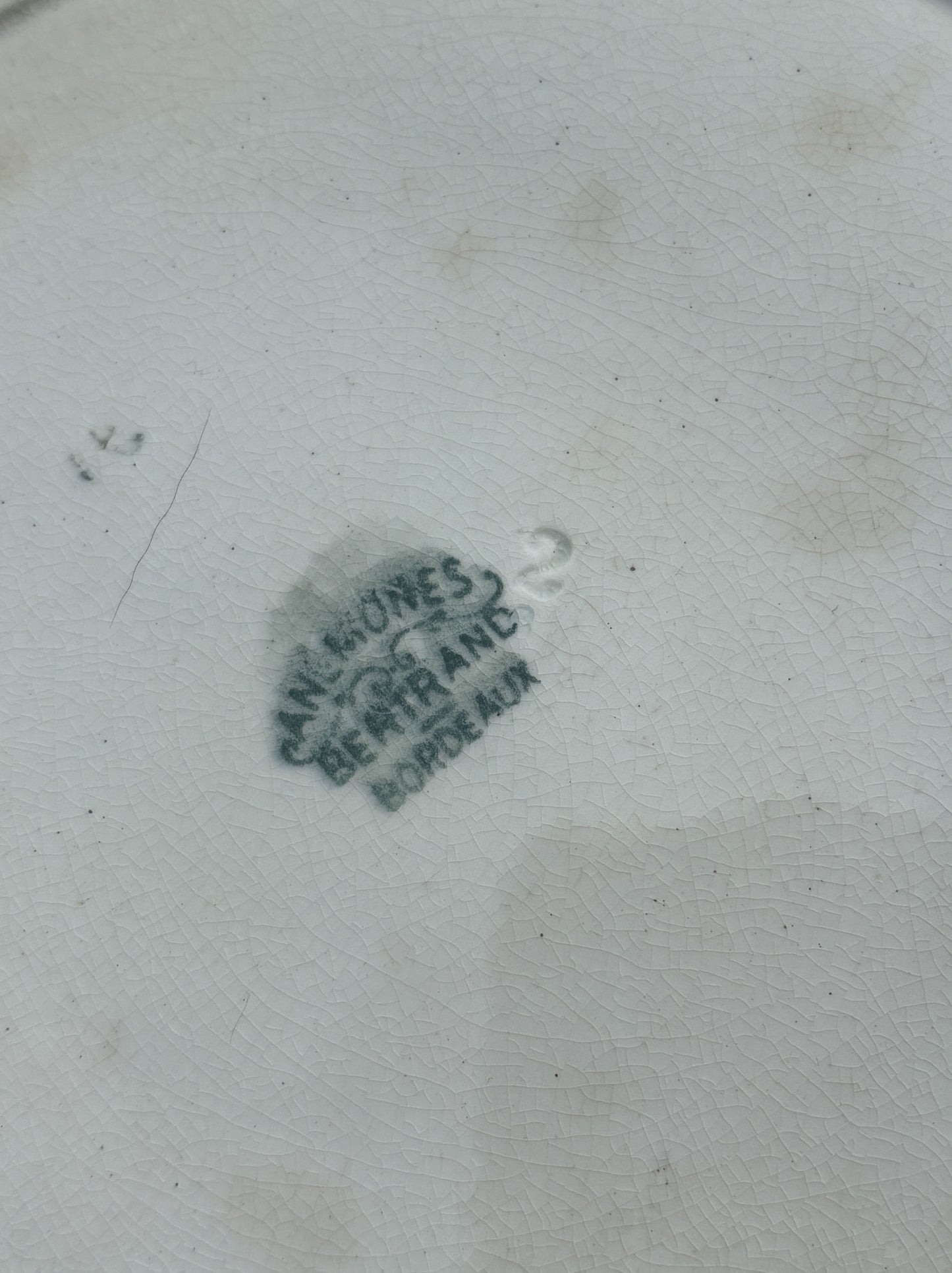 Porcelænsfad, Bertrand Bordeaux