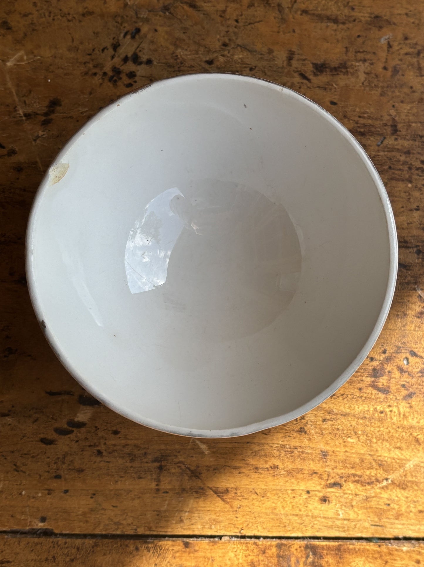 Cafe au lait bol med guldkant