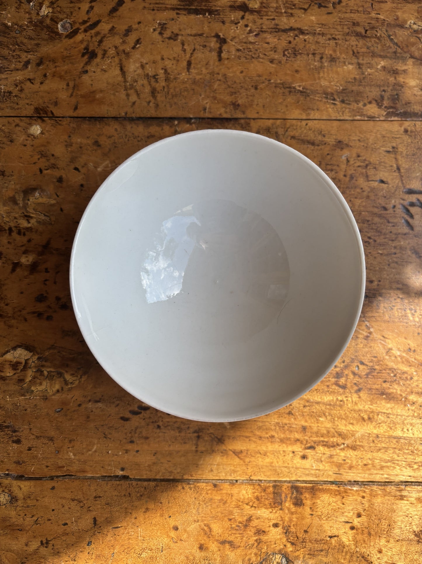 Cafe au lait bol med guld stribe