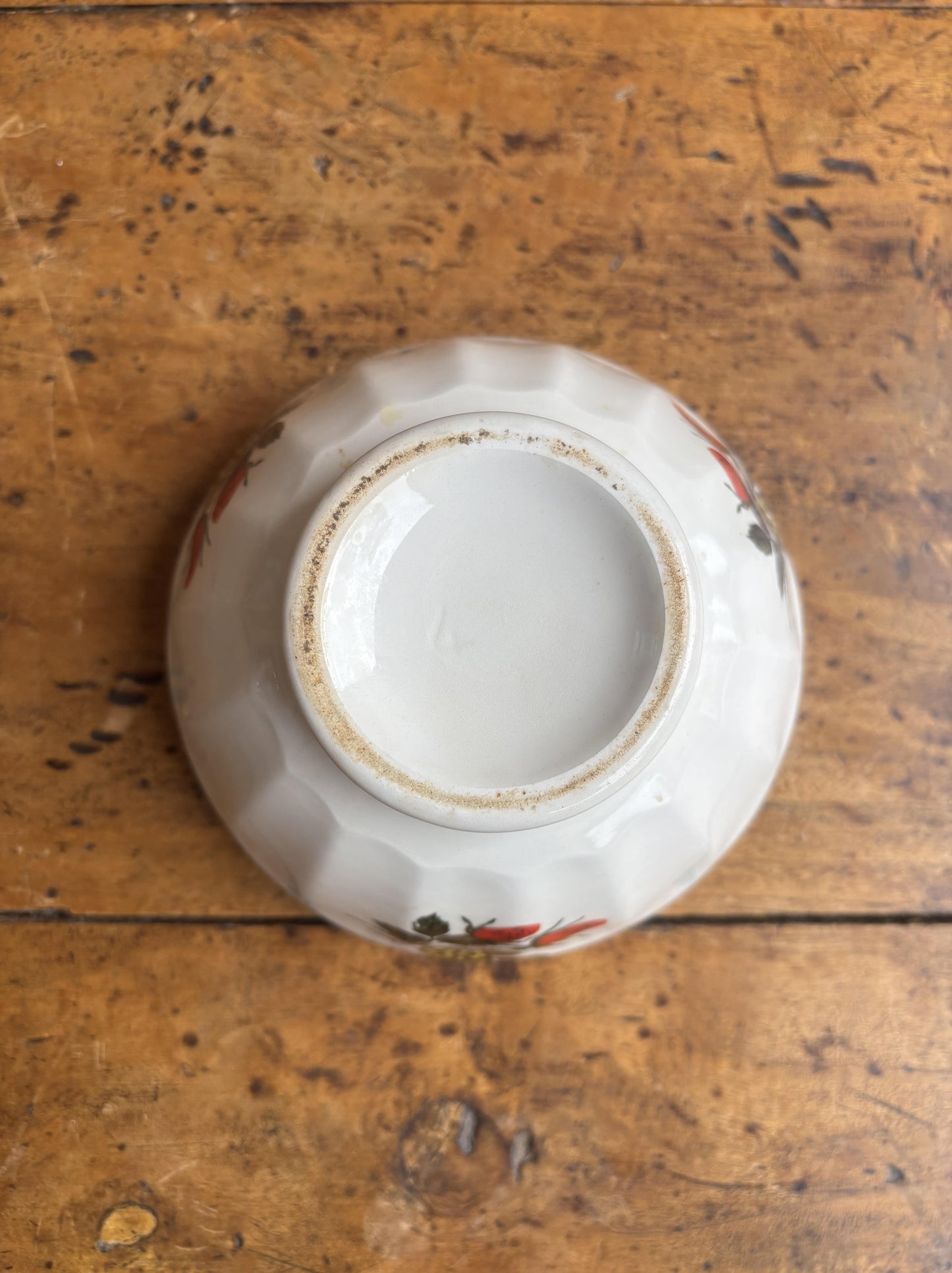 Cafe au lait bol med roser