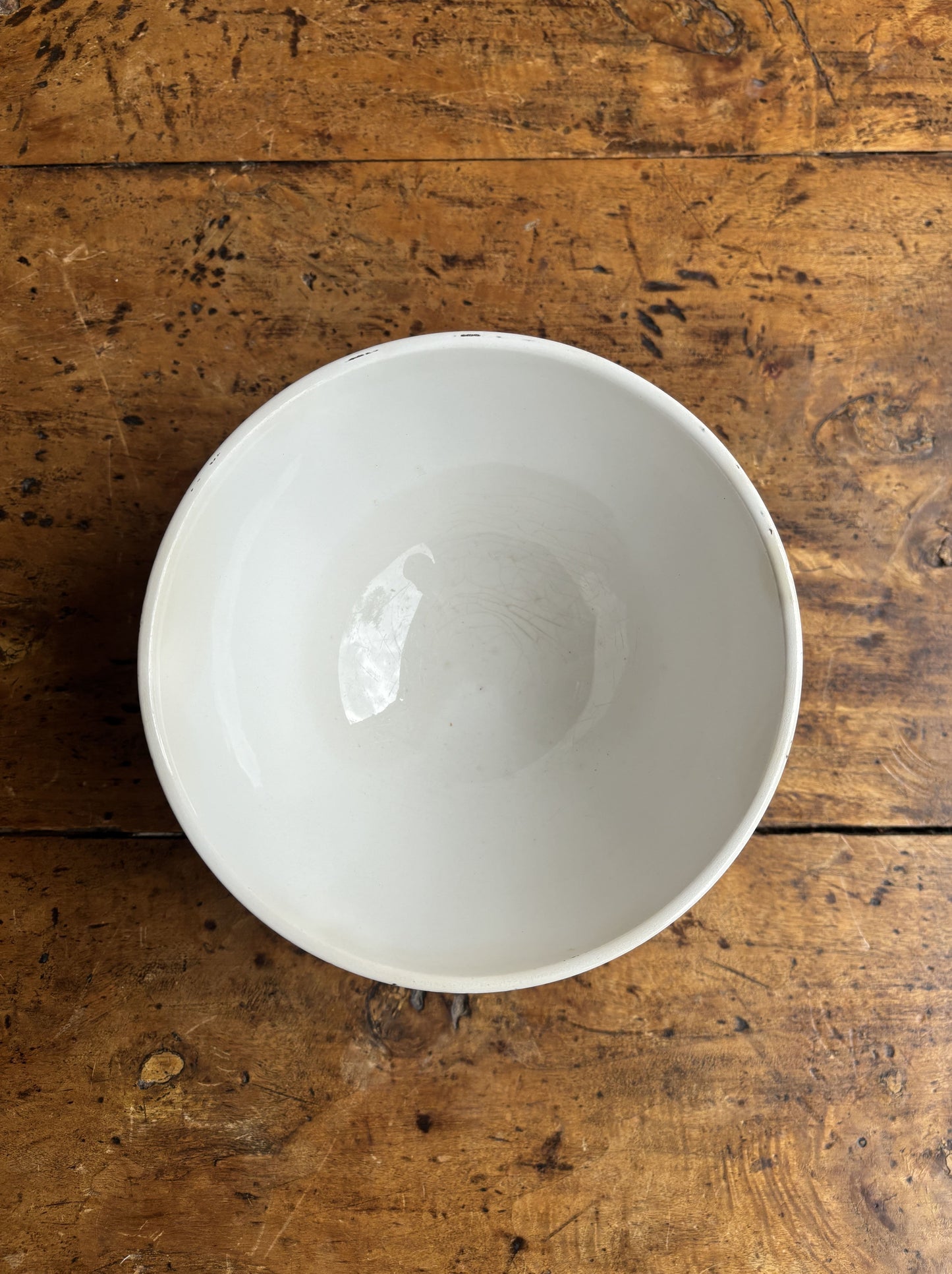 Cafe au lait bowl with roses