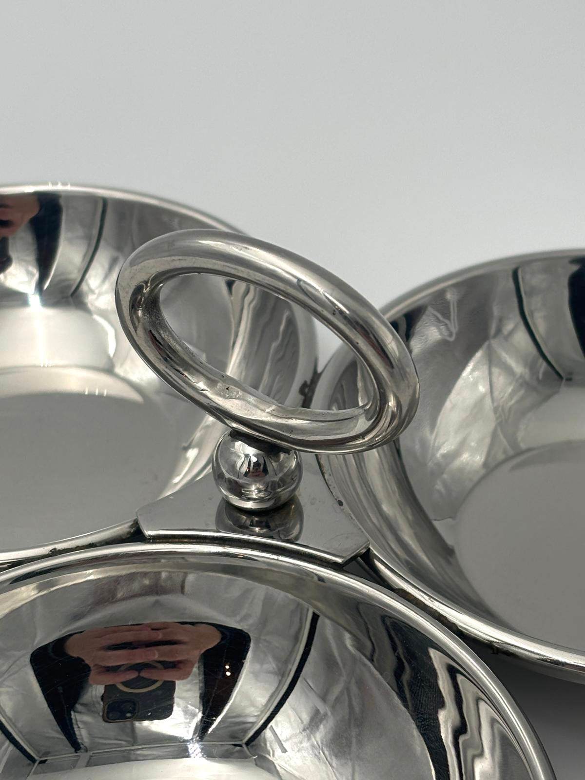 Coupelle i stål i stilrent design