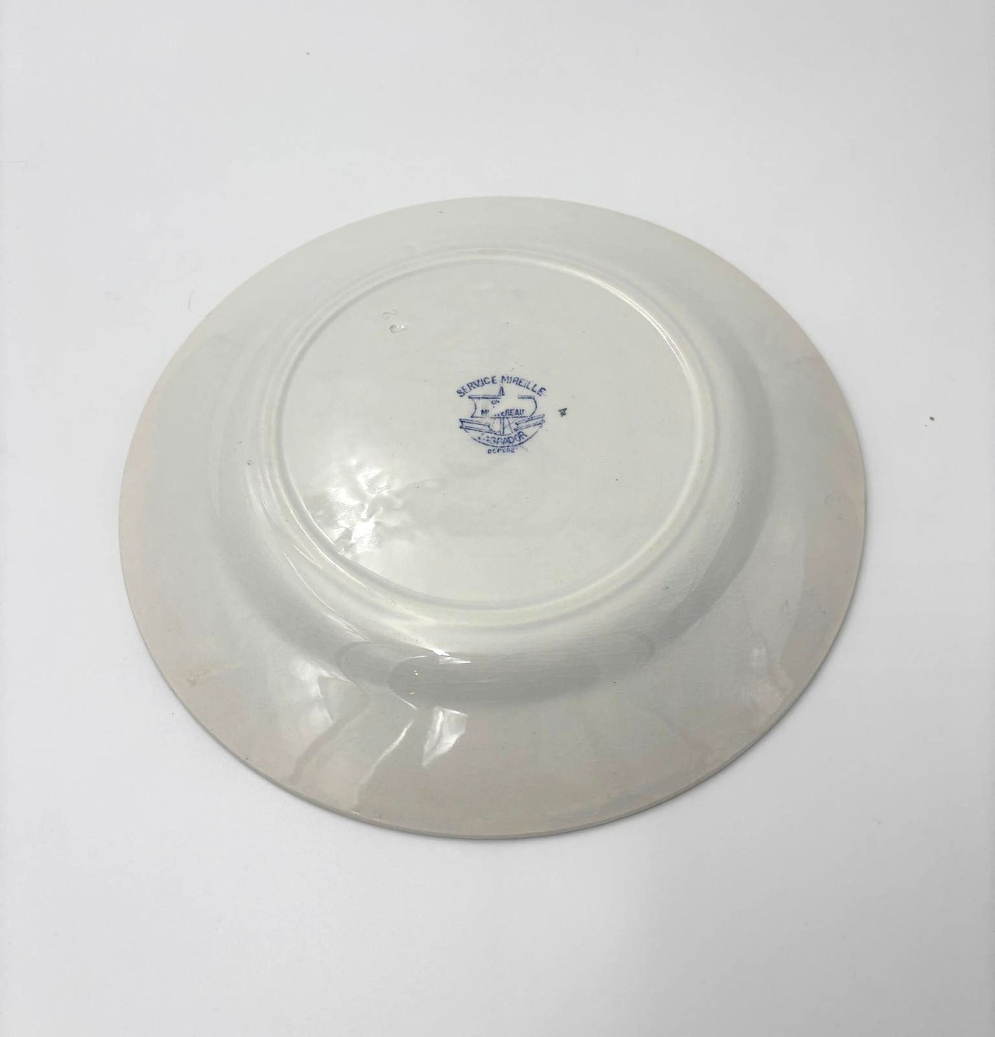 Creil tallerken - Service Mireille