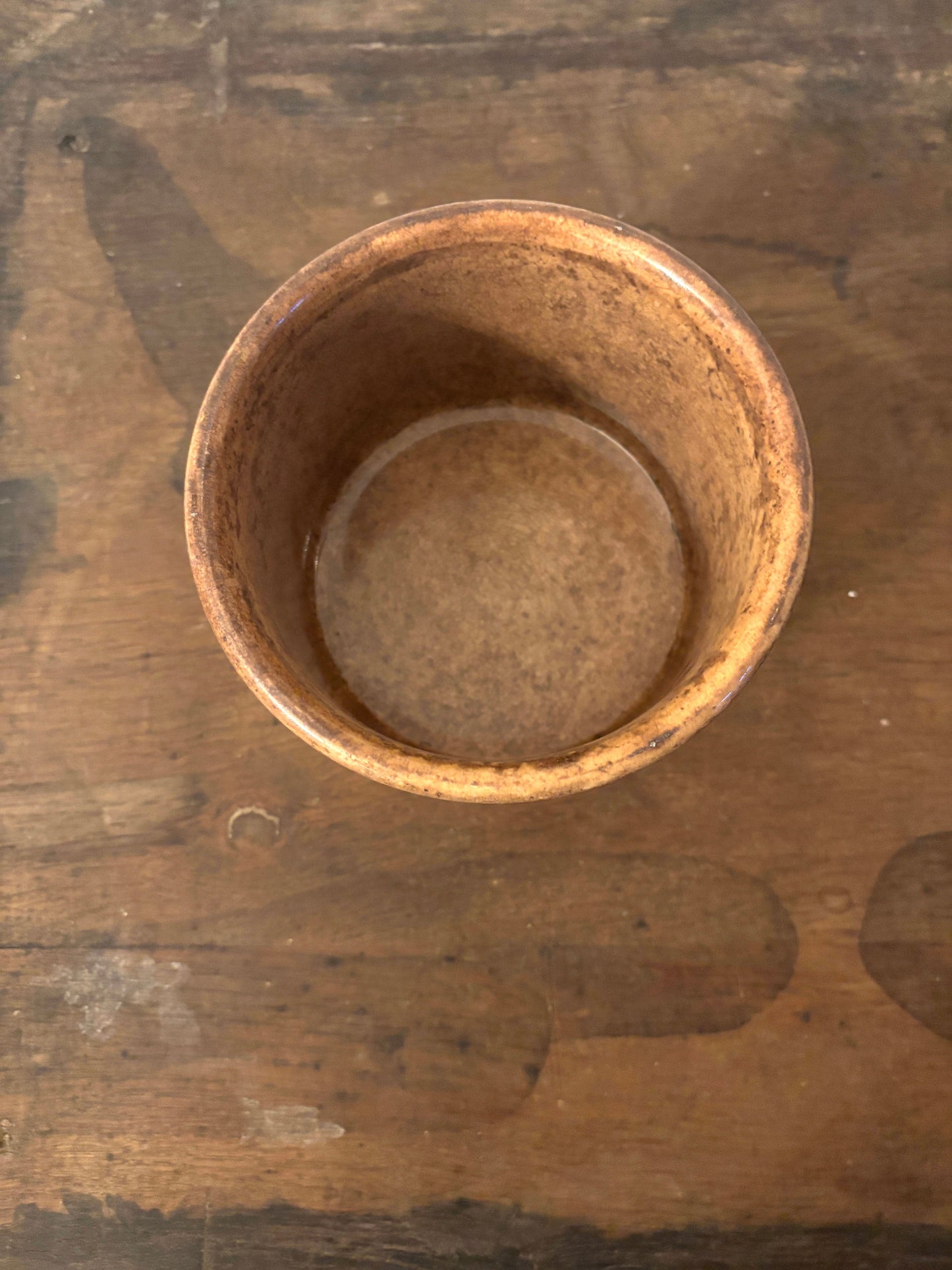 Fransk glaseret krukke