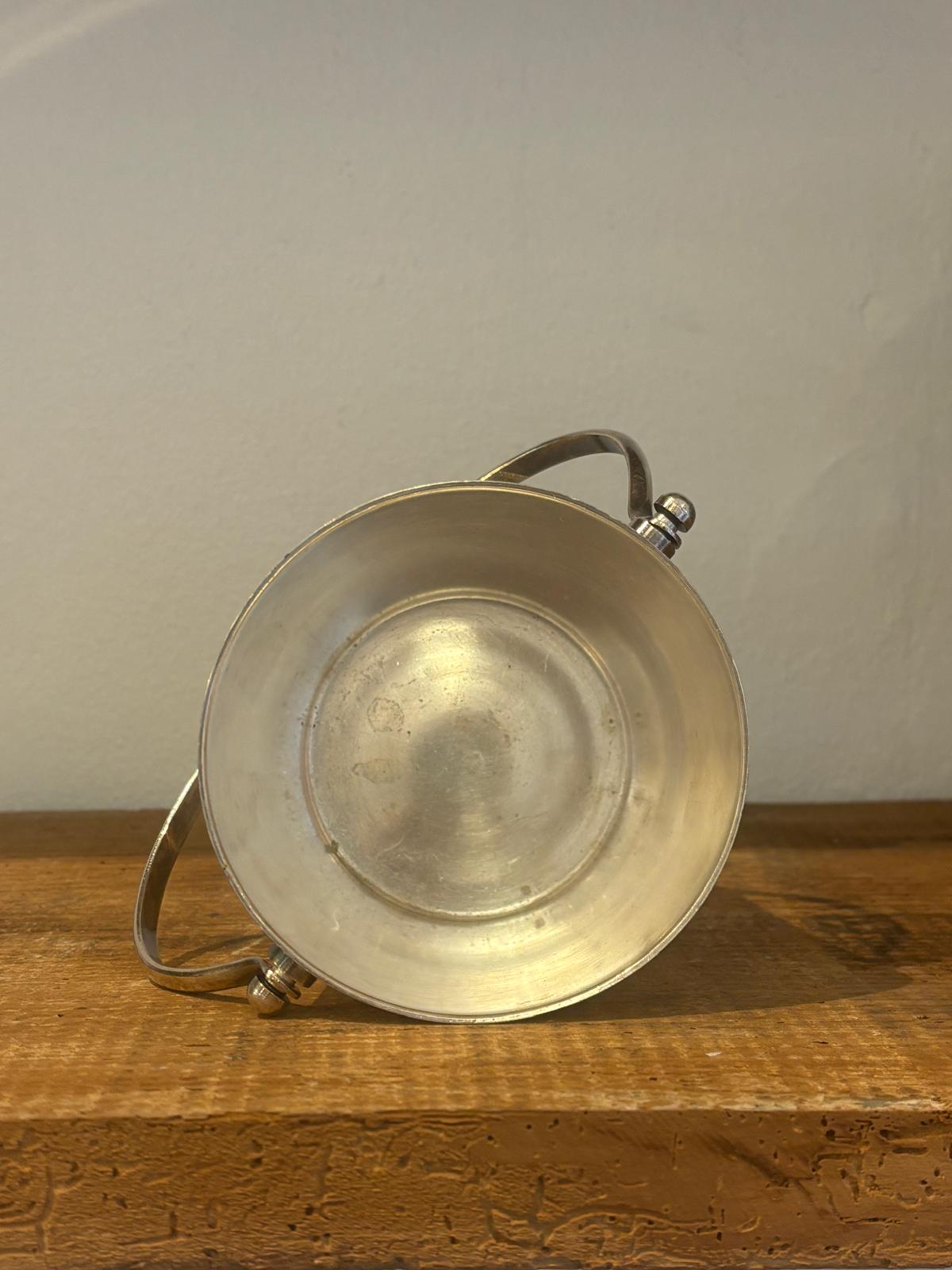 Lille isspand i pletsølv