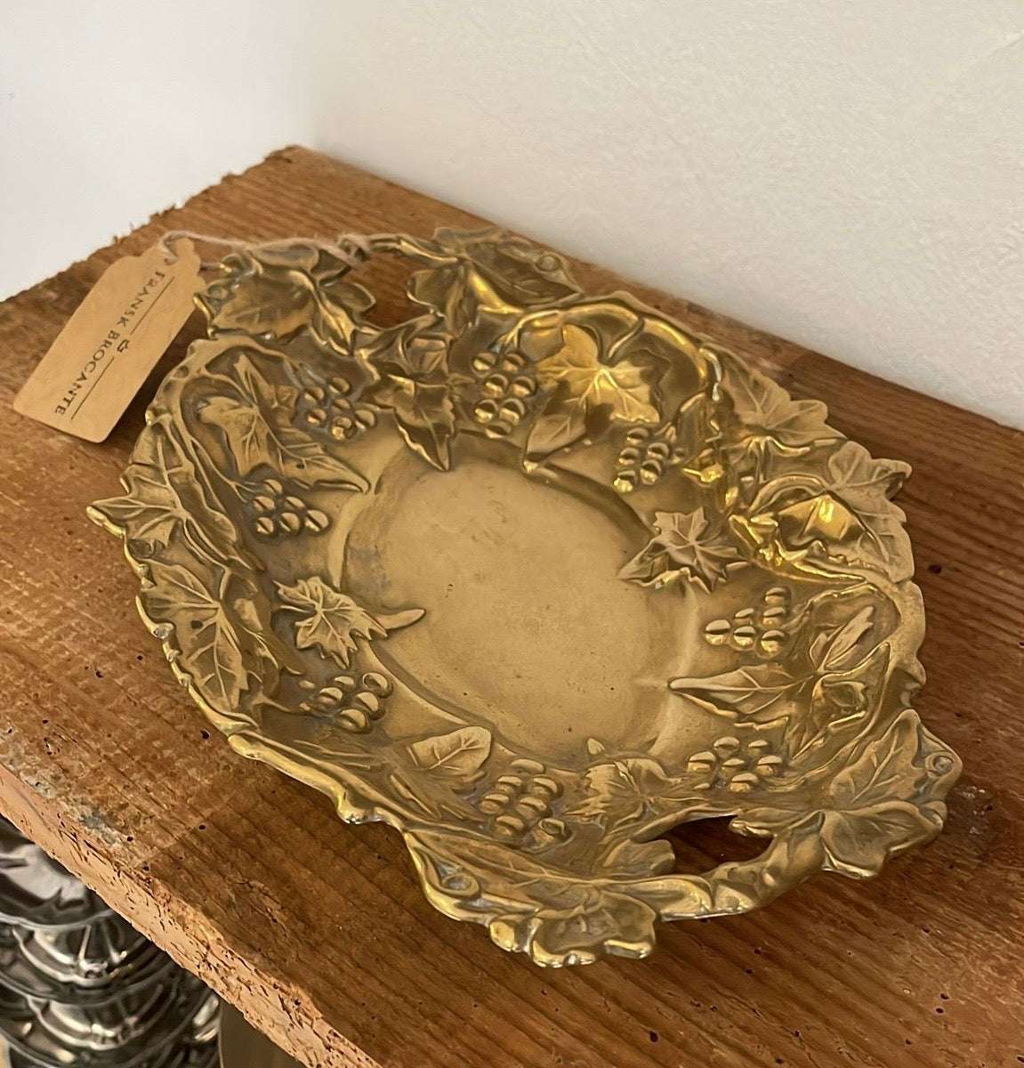 Brass platter