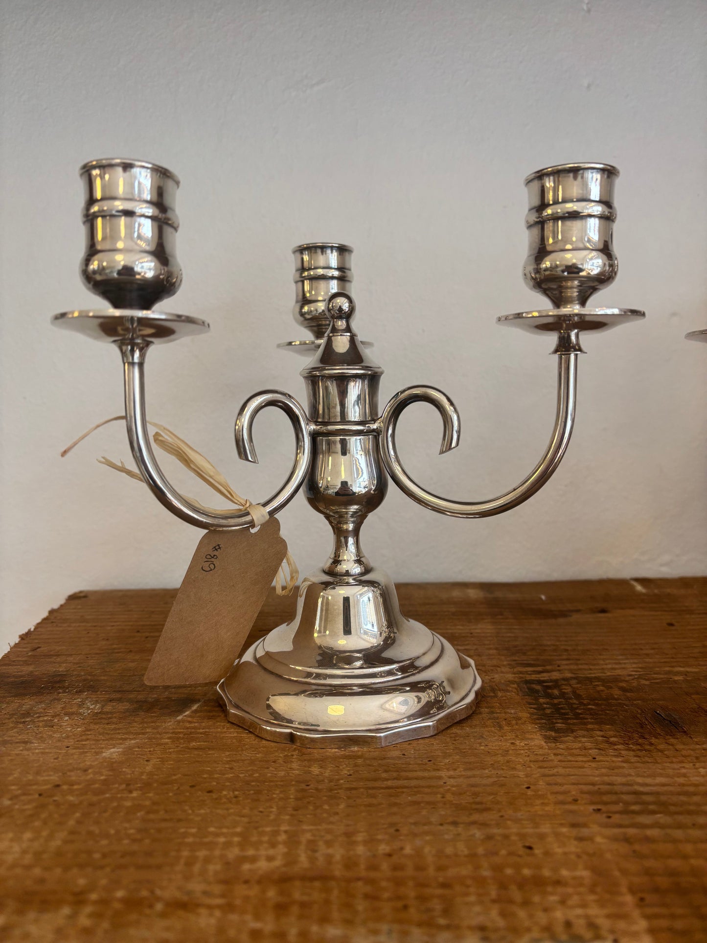 3-arm candle holder