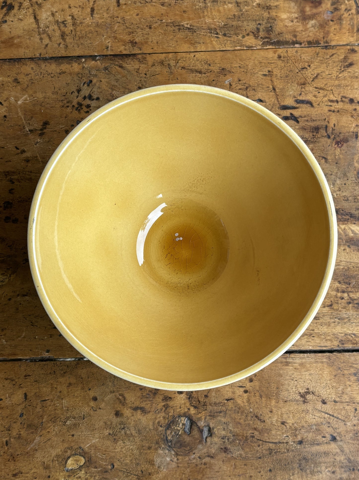Dotted Sarreguemines bowl / cafe au lait bowl