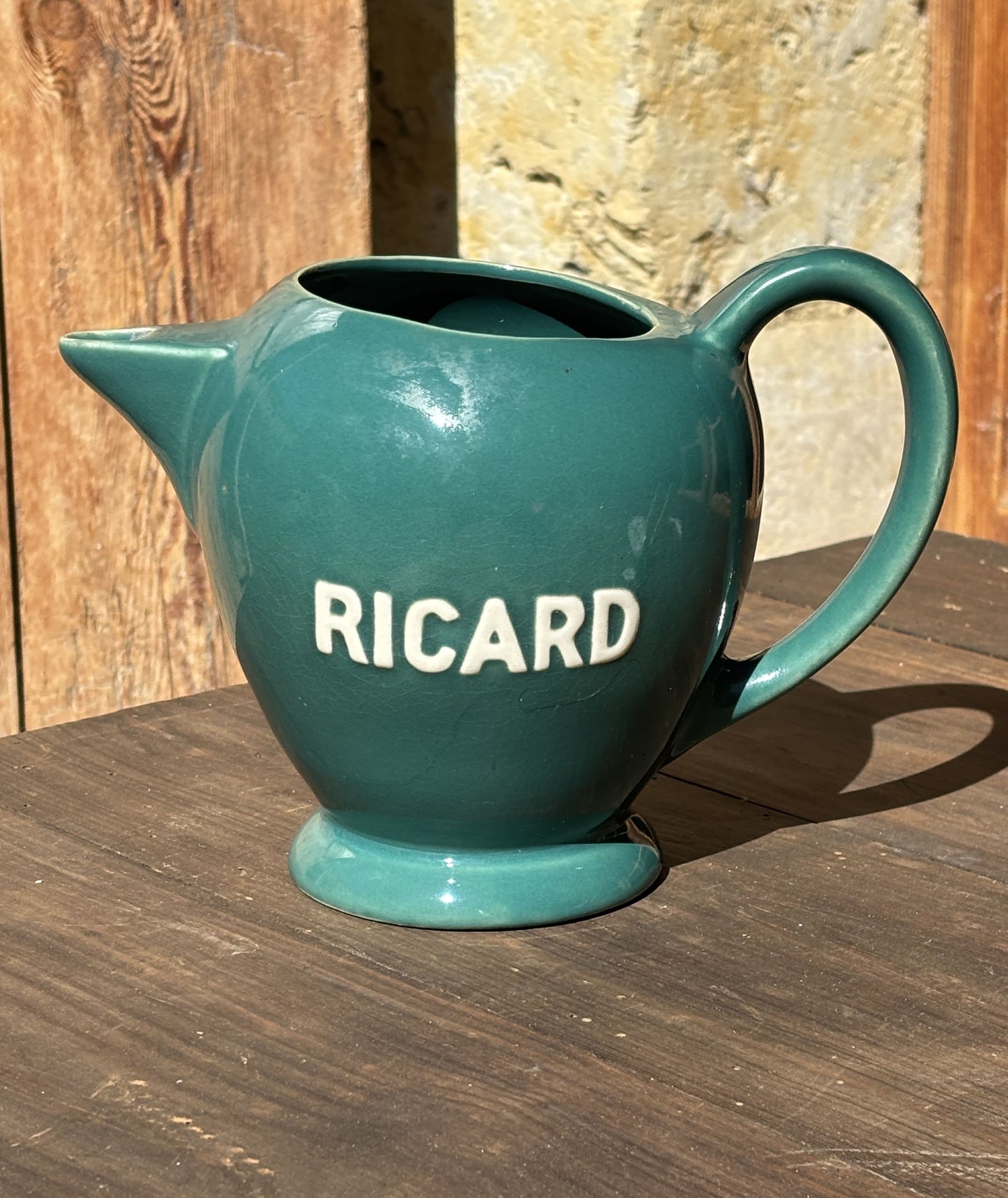 Grøn Ricard kande for samleren