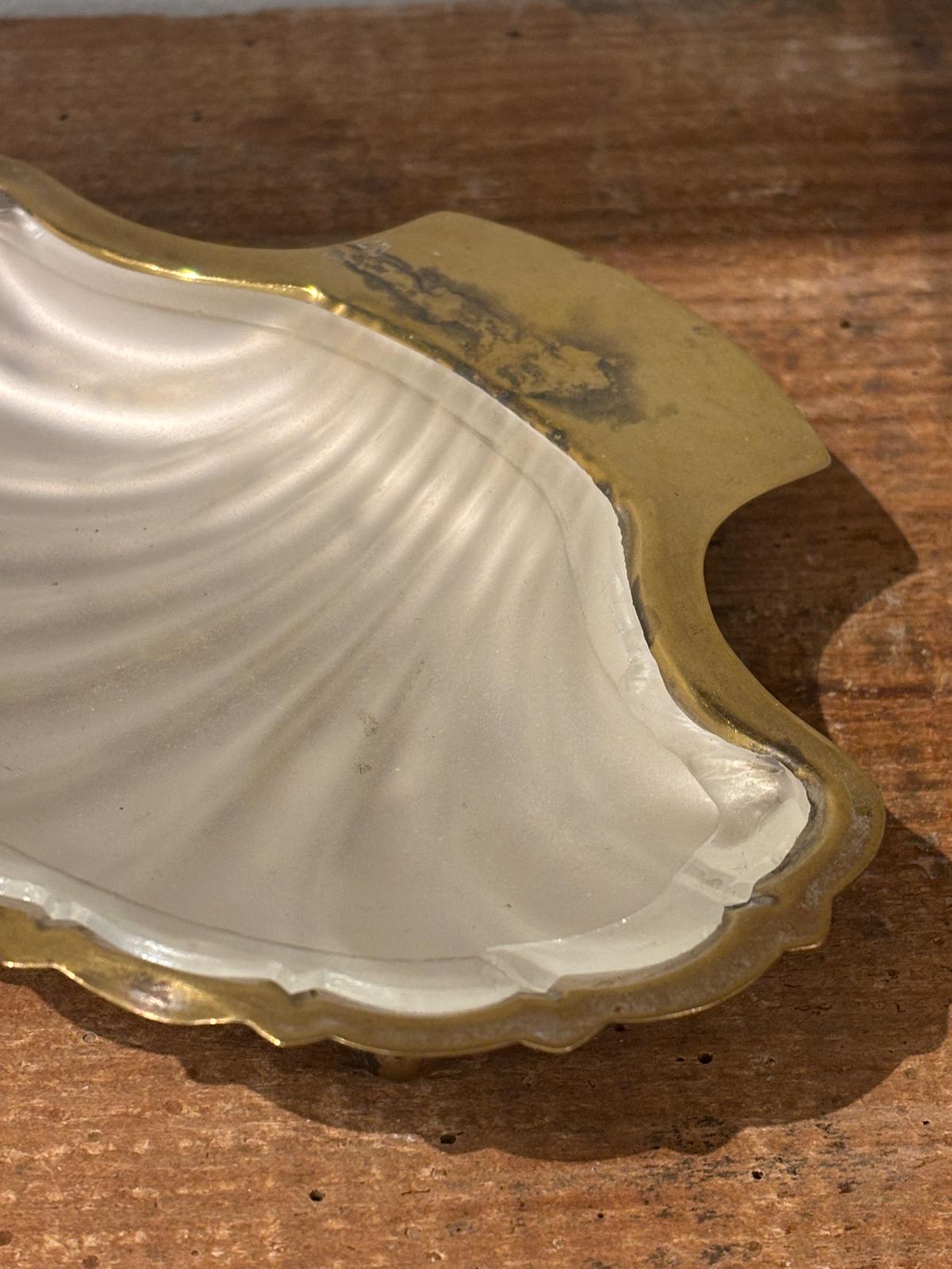 Sæbeskål - forsølvet og patineret