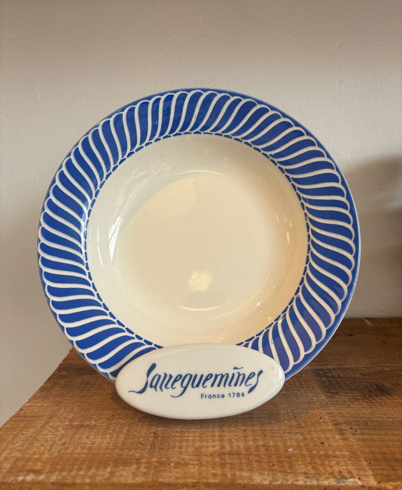 Digoin Sarreguemines tallerken