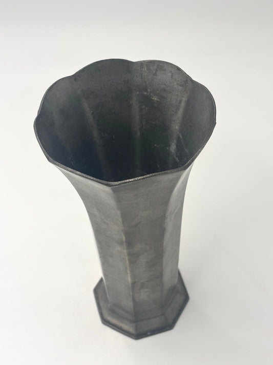 Tin vase