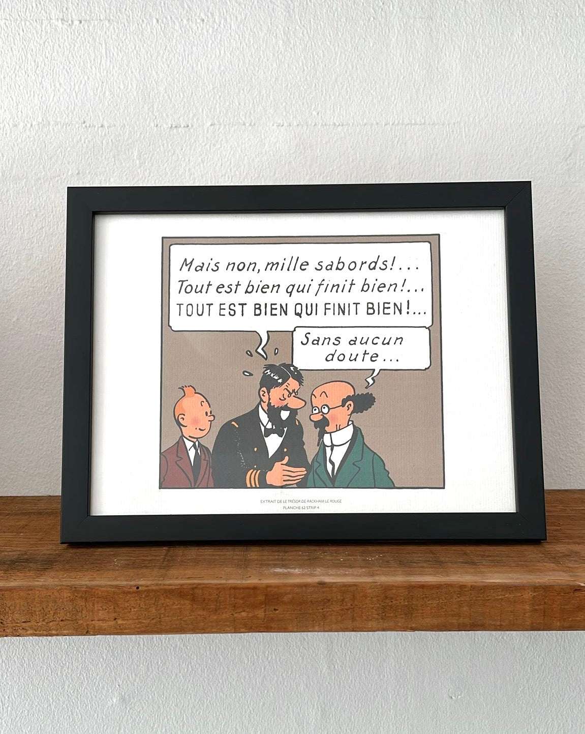 Lithograph framed