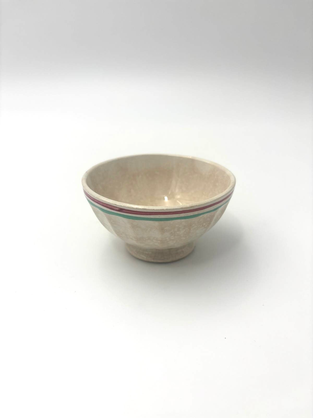 Små kaffebols med striber 