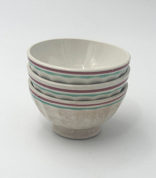 Små kaffebols med striber 