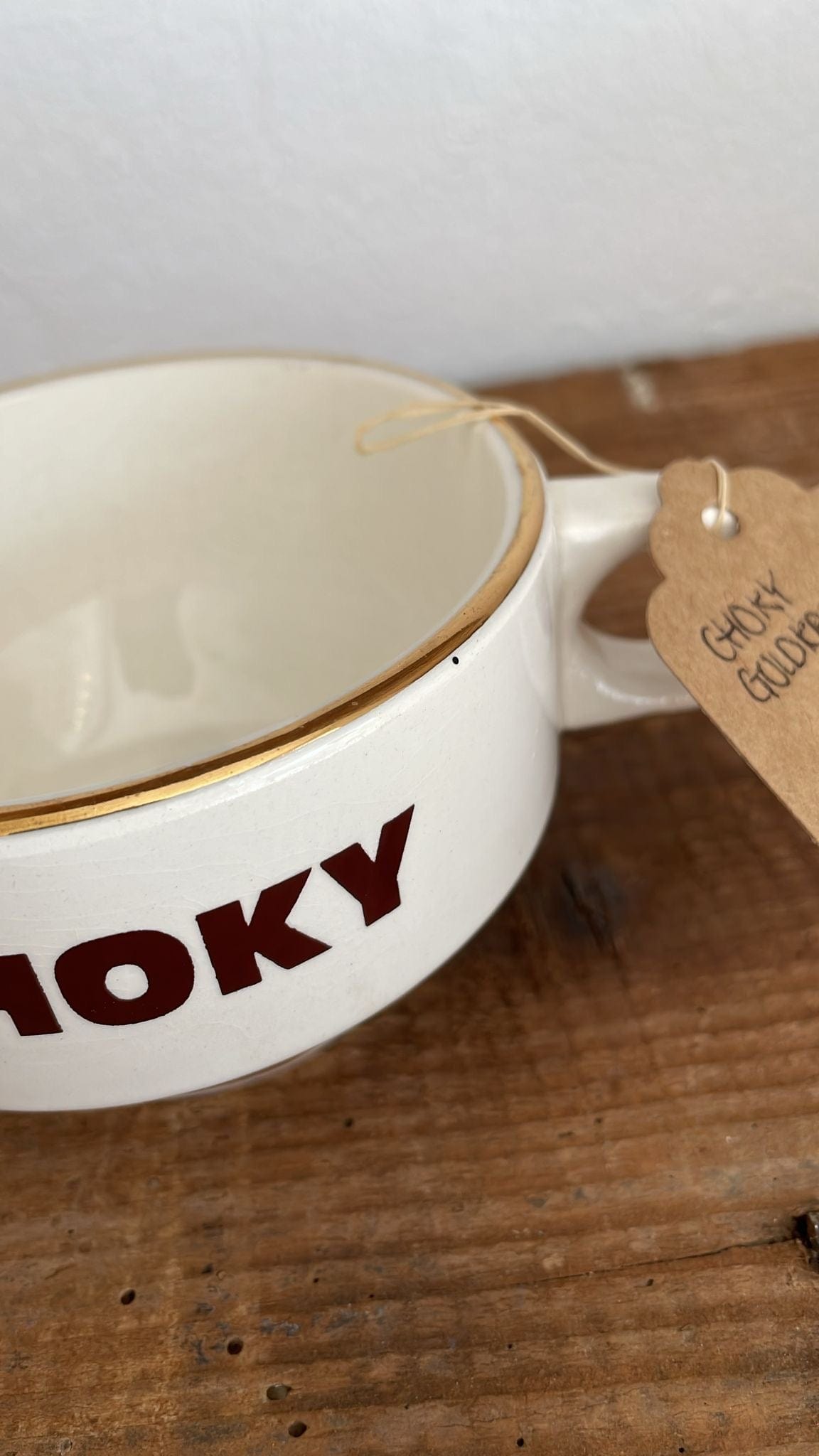 CHOKY gold cup