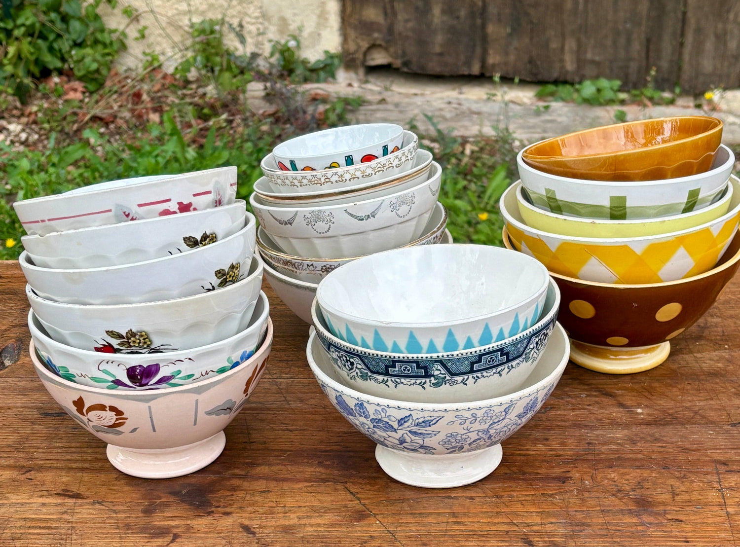 Franske kaffeskåle (bols)