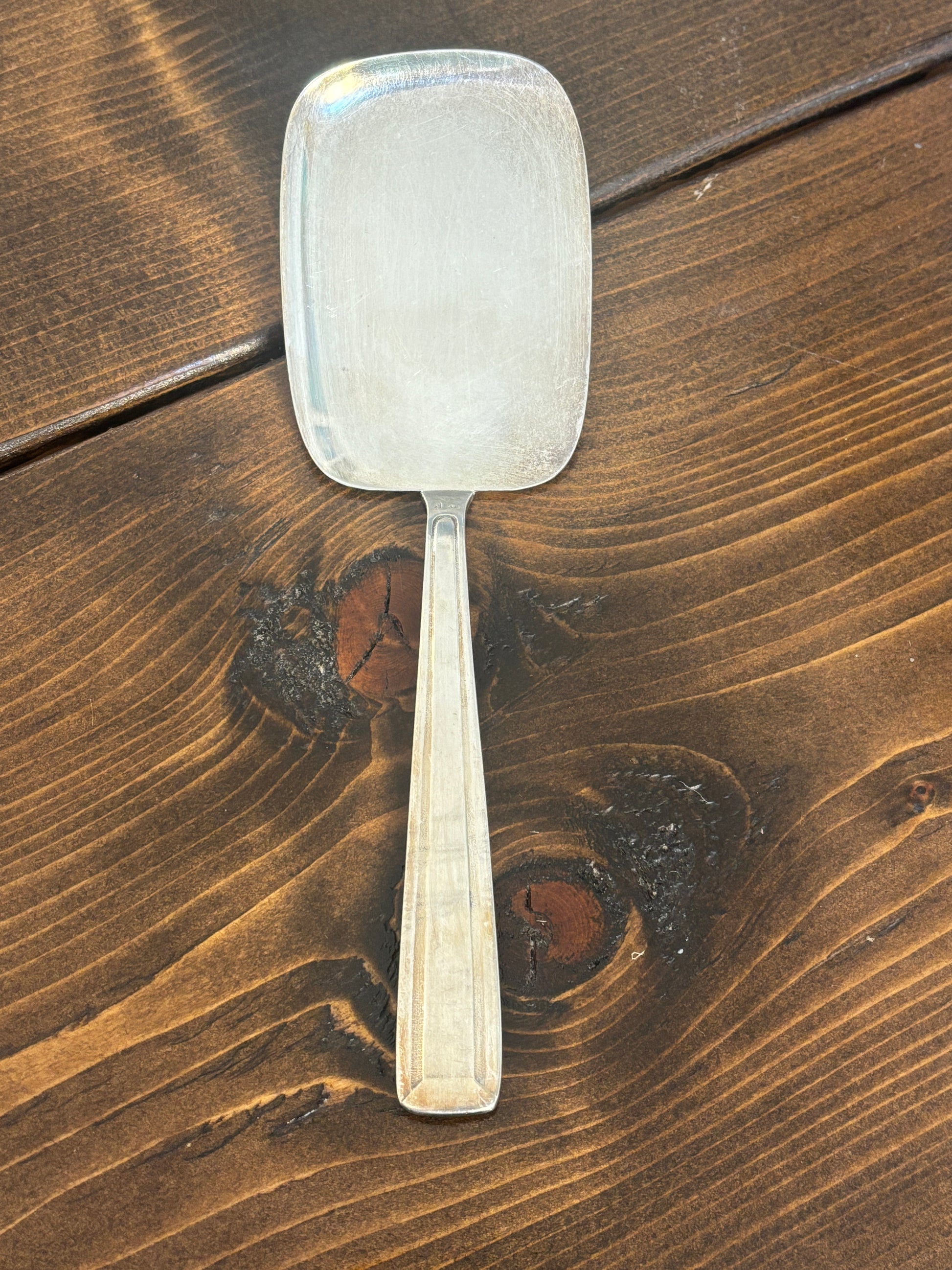 Coffee spade silver plated 