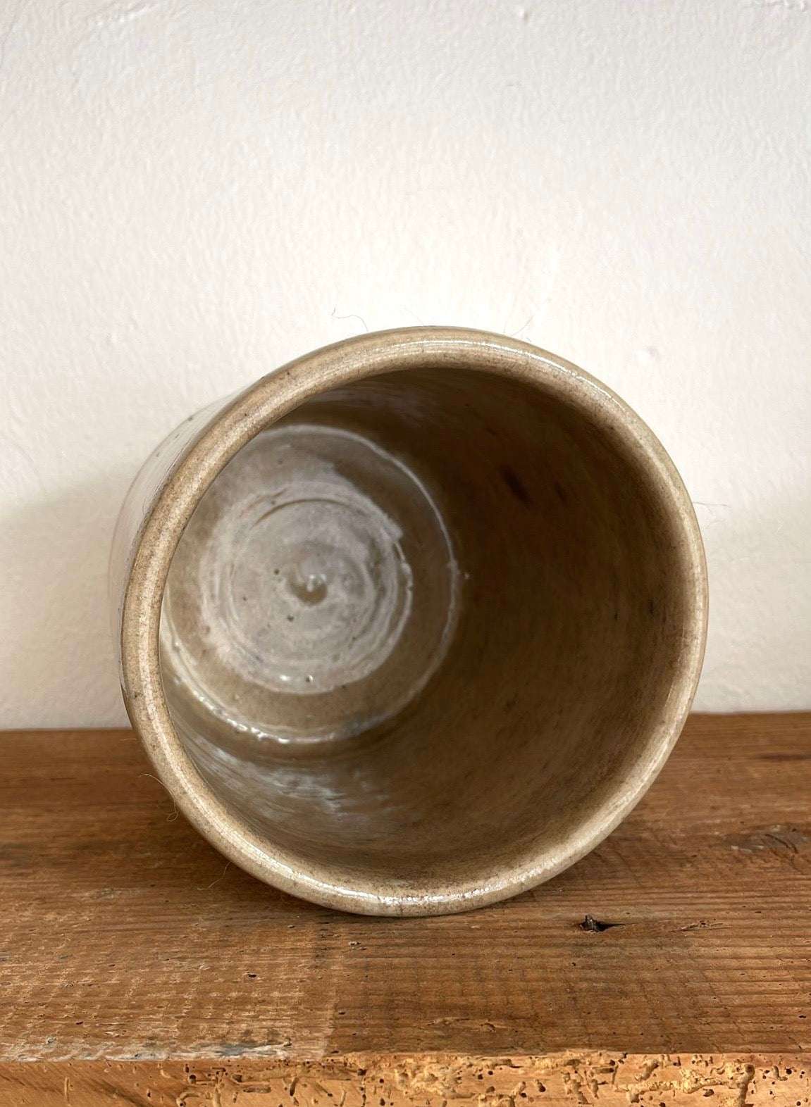 Glaseret krukke