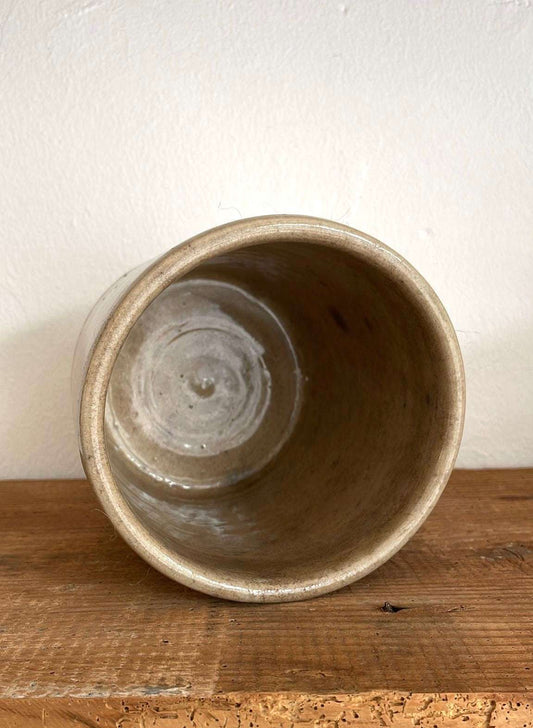 Glaseret krukke