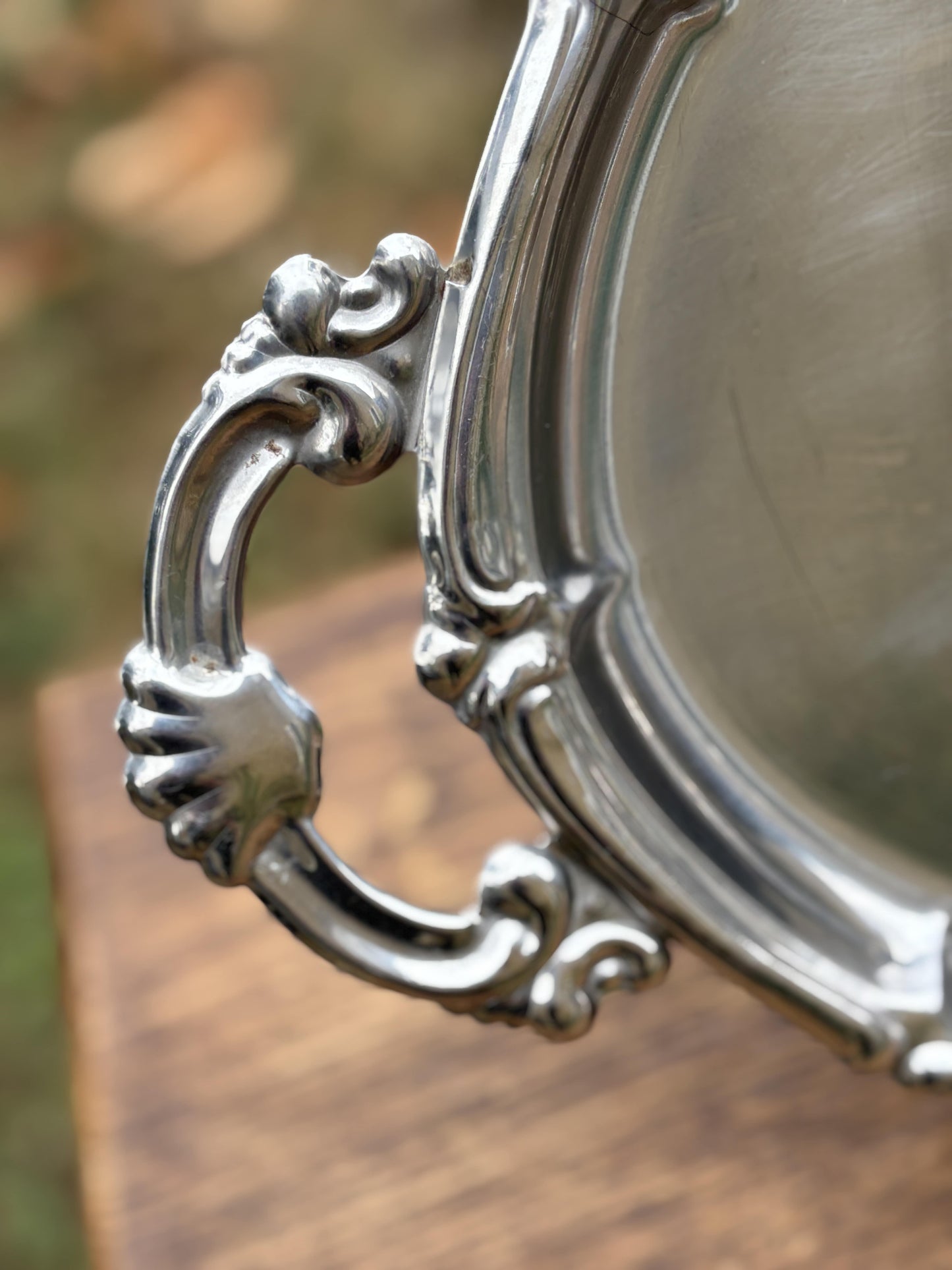 Oval steel tray