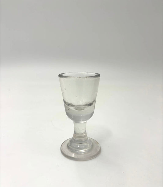 Absinthe glass made of thick glass