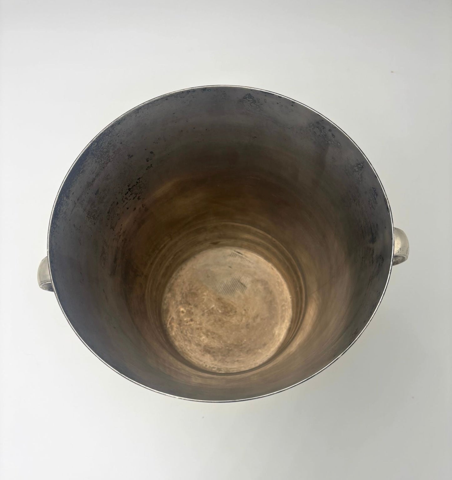 Art deco champagnekøler i pletsølv