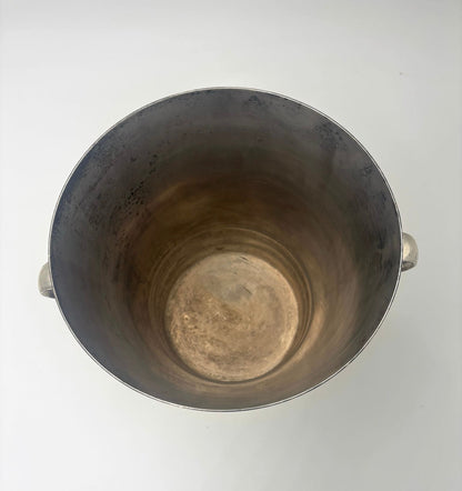 Art deco champagnekøler i pletsølv