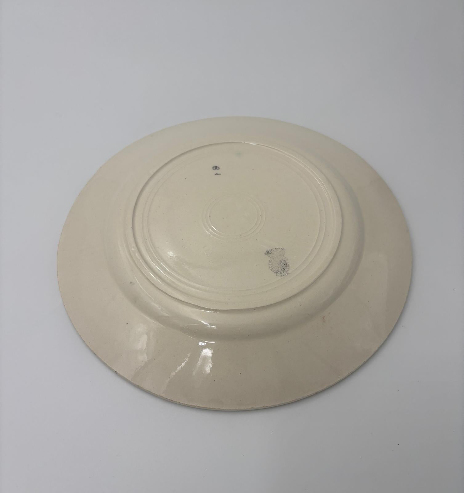 Badonviller tallerken - model Tunis