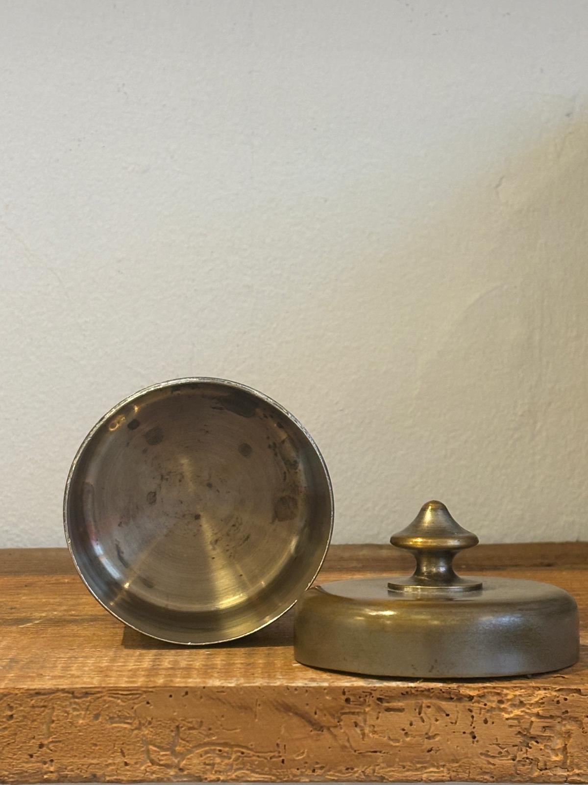 Barberbøtte patineret vintage