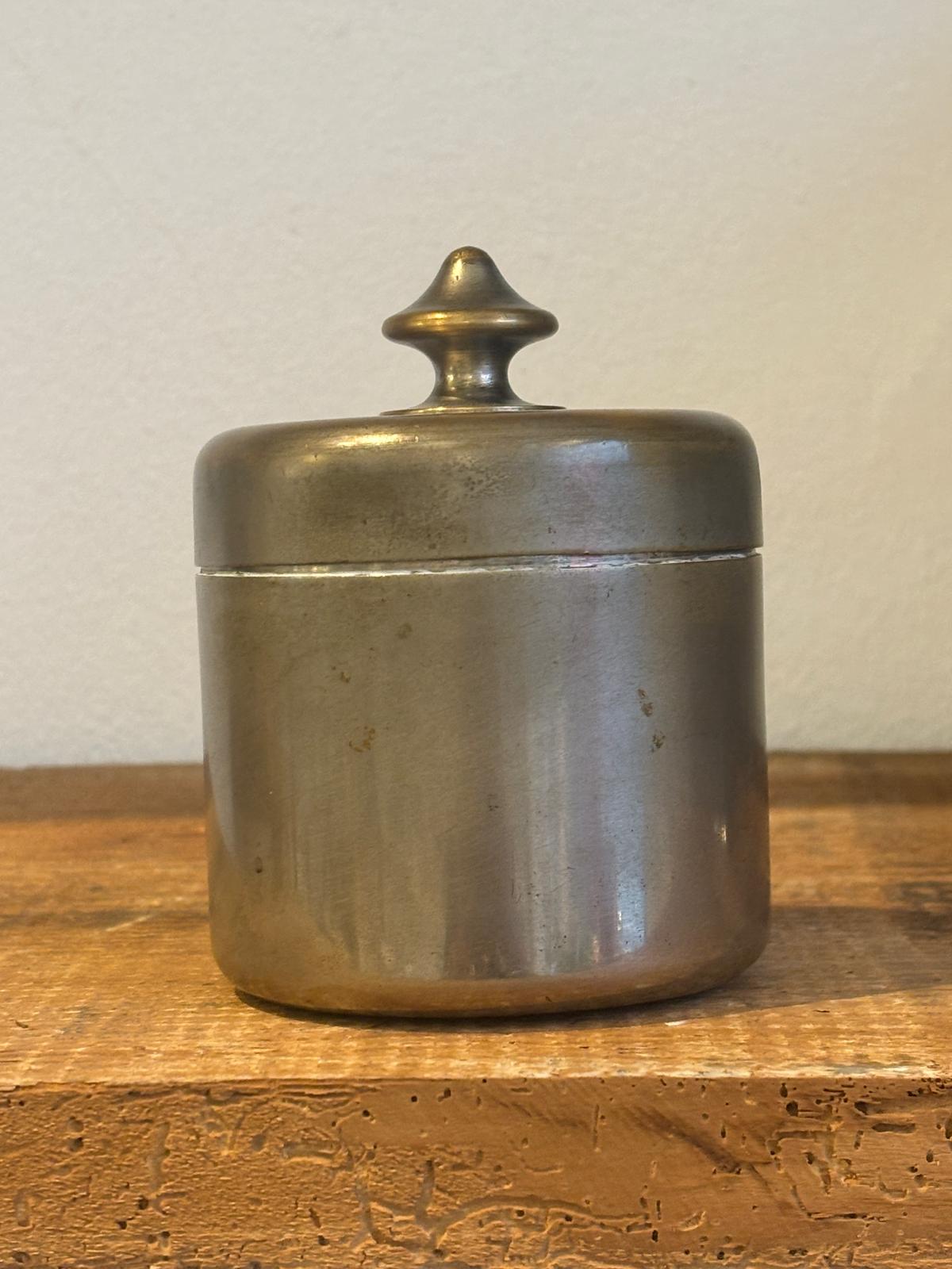 Barberbøtte patineret vintage