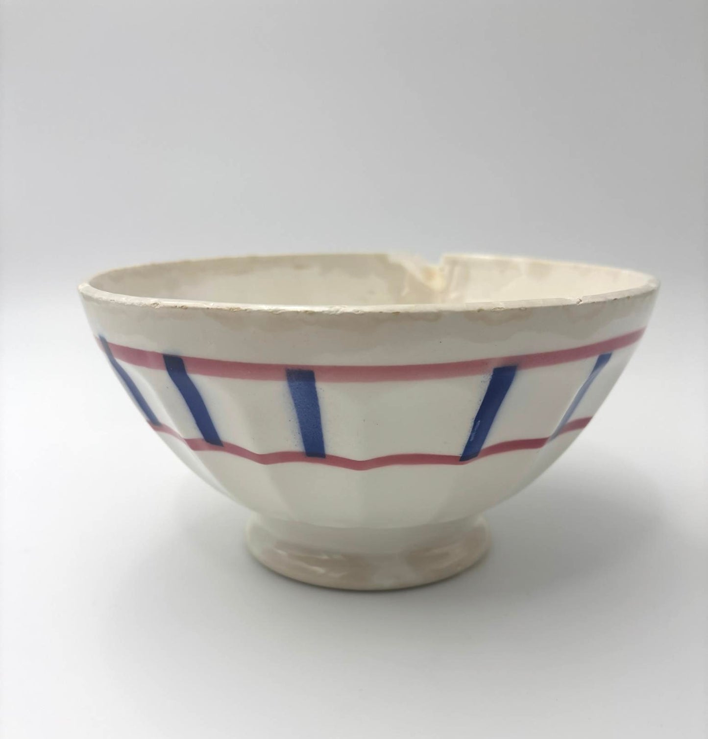 Cafe au lait skål - Basque dekor