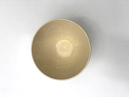 Beige cafe au lait bol