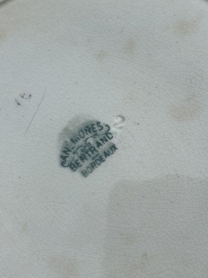 Porcelænsfad, Bertrand Bordeaux