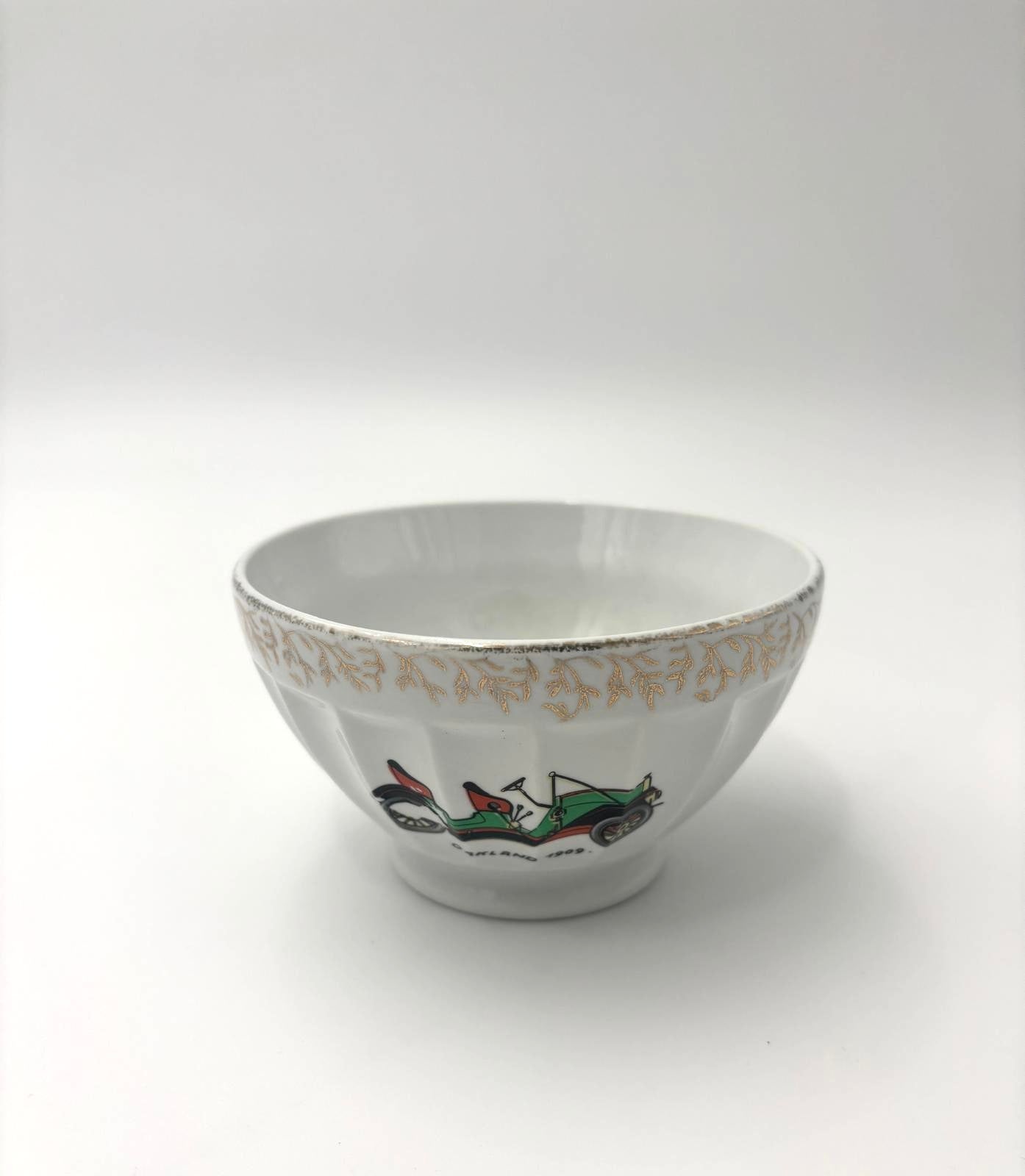 Cafe au lait kaffeskål med bilmotiv