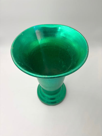 Grøn blomsterhandlervase