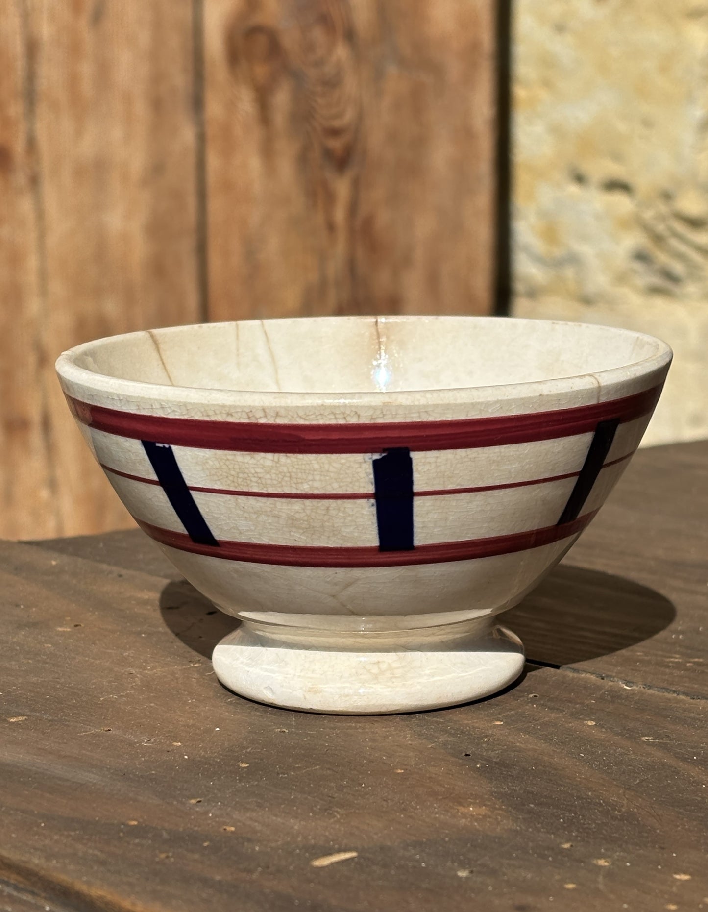 Lille Café au Lait skål - model Basque