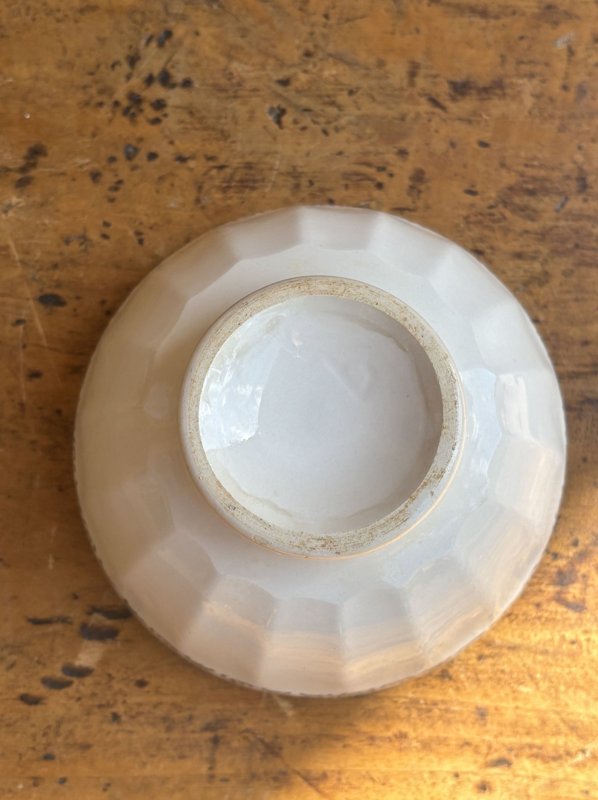 Cafe au lait bol med guldkant