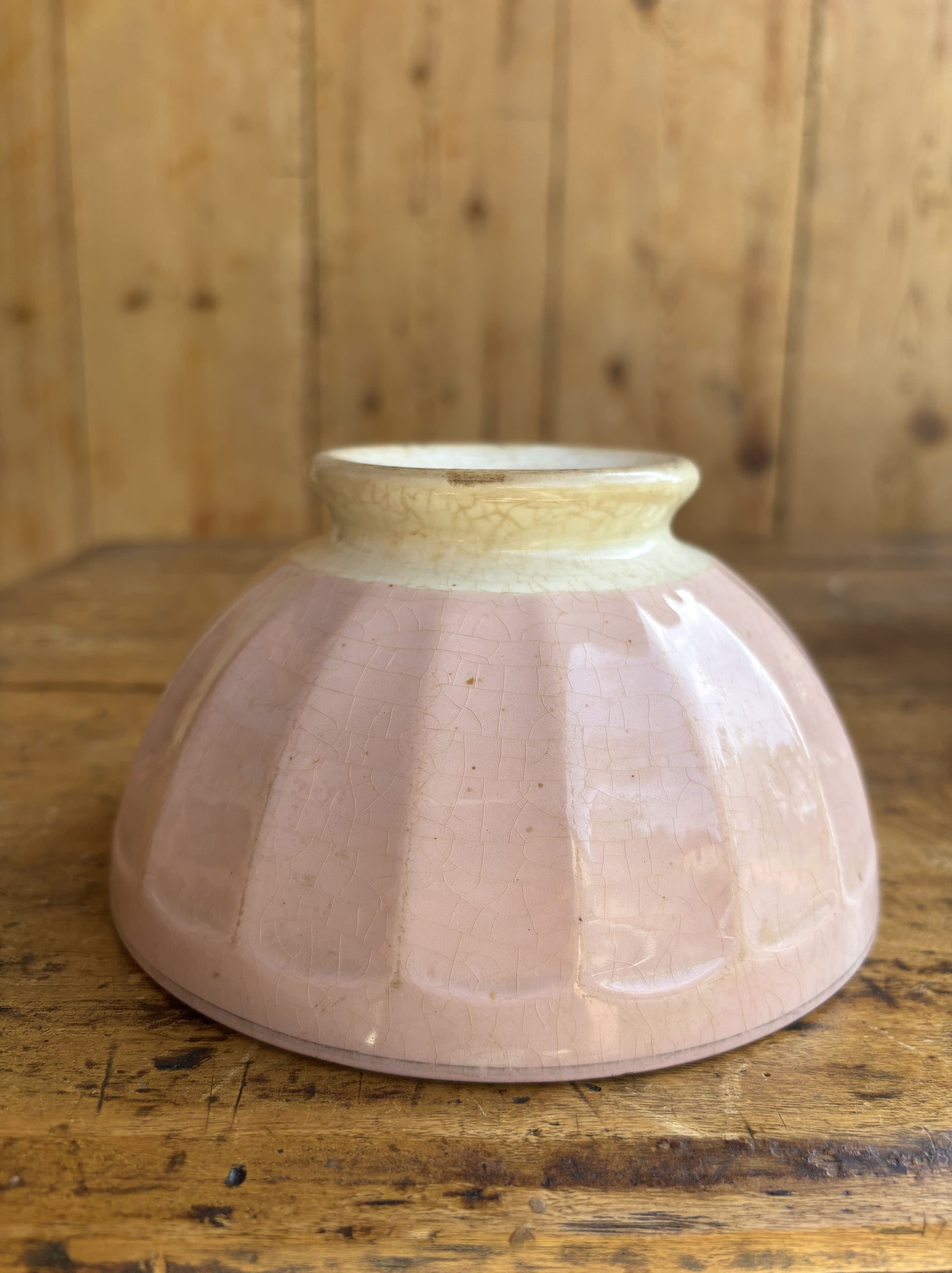 Cafe au lait bowl (coffee bowl) - pale pink