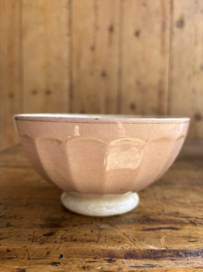 Cafe au lait bowl (coffee bowl) - pale pink