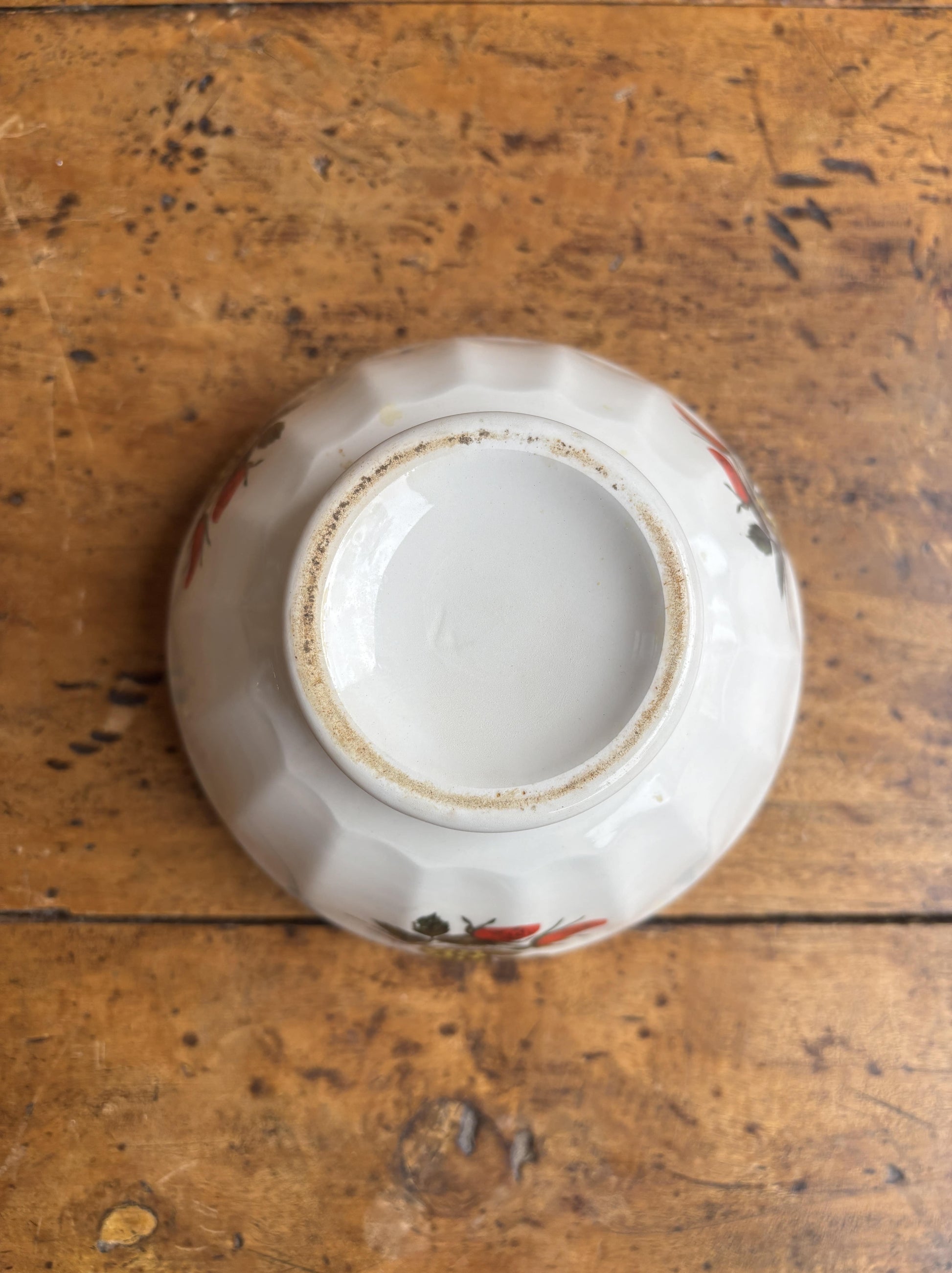 Cafe au lait bol med roser