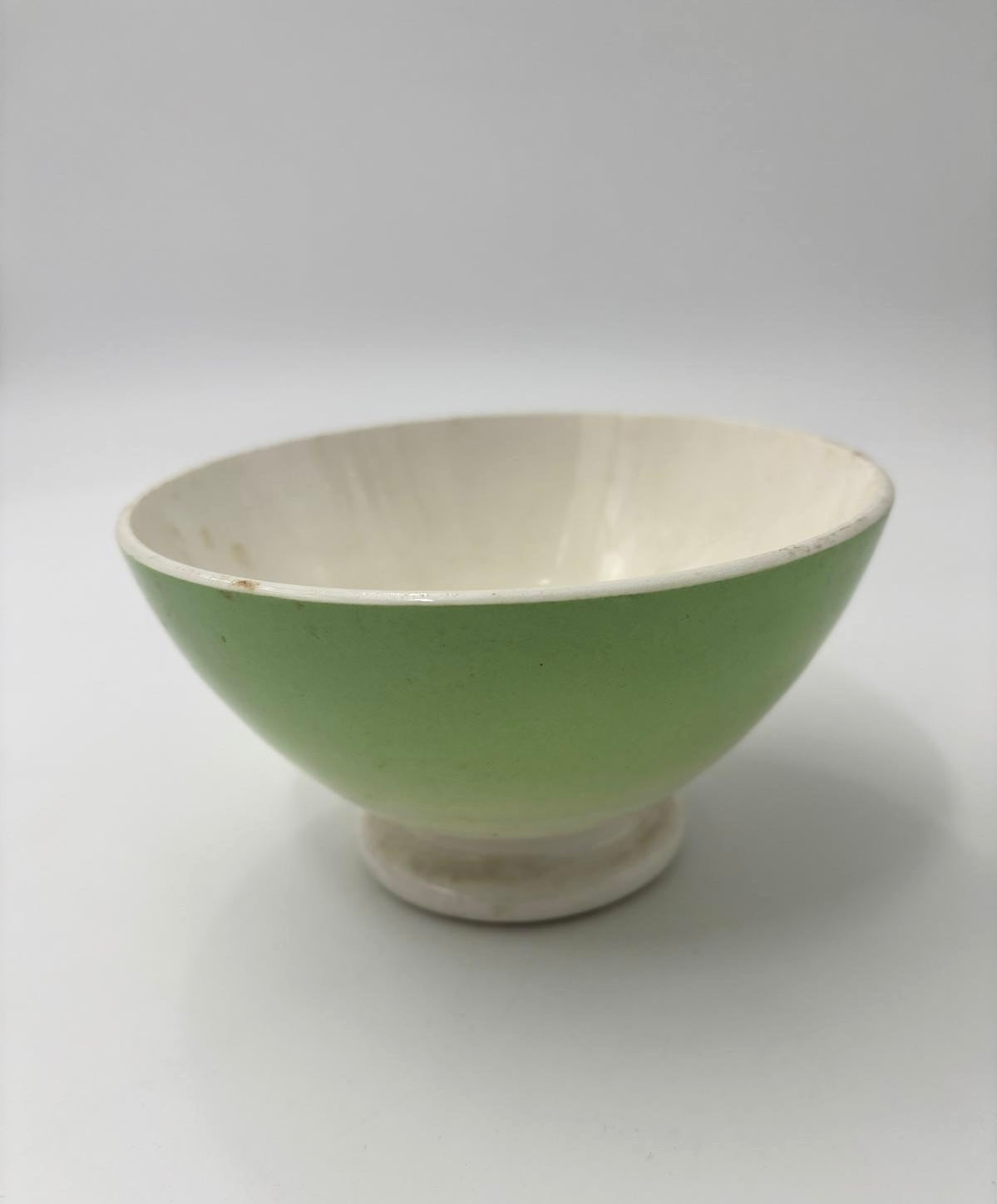 Lysegrøn café au lait skål